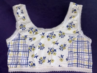 Sujetador Sears Y2K Vintage Bralette Algodón Adolescente Talla L Foto 1 de 4