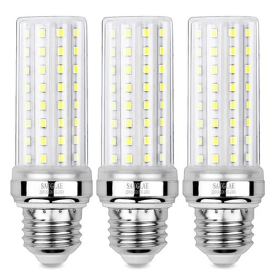 20W LED Corn Bulbs, 150W Incandescent Bulbs Equivalent, 6000K Daylight White,... - Image 1 of 4