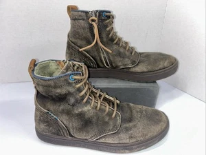 Bota de gamuza marrón Satorisan Hida Spitfire para hombre talla 46 EE. UU. 12 - Imagen 1 de 6