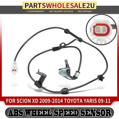 Front Passenger ABS Wheel Speed Sensor for Scion xD 2009-2014 Toyota Yaris 09-11 - Image 1 of 4