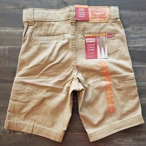 LEVIS BOY'S YOUTH CARGO SHORTS, HARVEST GOLD SIZE 7 REG. ADJUSTABLE WAIST - Picture 1 of 3