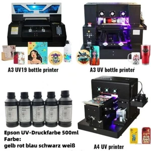 VEVOR A3 A4 Płaska drukarka UV Klej Drukarka etykiet Drukarka Drukarka drukarka - Zdjęcie 1 z 56
