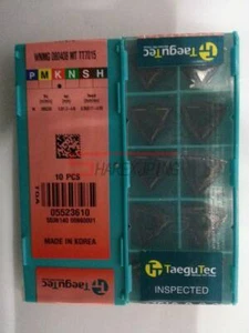 10PCS NEW Taegutec CNC blade WNMG080408MT TT7015 - Picture 1 of 1