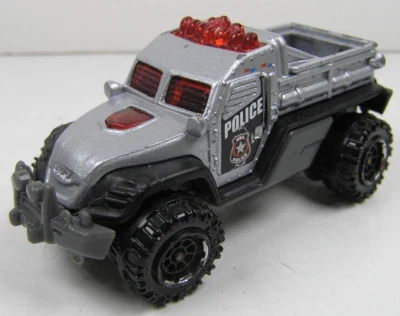 Matchbox Silver Police Road Raider 2013 escala 1:64 vehículo diecast Tailandia Foto 1 de 3