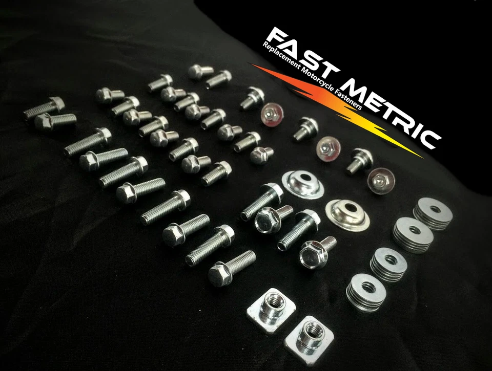 KIT DE PERNOS HONDA 70 piezas CRF 50 60 80 85 125 150 250 450 480 500 reparación carrocería asiento Foto 1 de 3