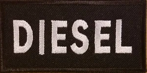 Parche diésel con sujetador de marca VELCRO® táctico militar negro #8 - Imagen 1 de 1