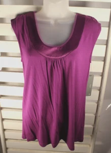 Classiques Entier Womens Size Small Purple Sleeveless Top Blouse New With Tags - Picture 1 of 5