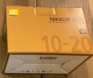 Nikon wide-angle zoom lens AF-P DX NIKKOR 10-20mm f / 4.5-5.6G VR Nikon DX New - Picture 1 of 1