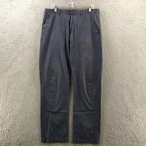 Banana Republic Kentfield Chino Hose Herren 36 (eigentlich 37 x 32,5) blau Mid Rise Reißverschluss - Bild 1 von 18