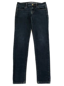 American Eagle Super Stretch Dark Wash Jegging Blue Denim Jeans Women's Size 4 R - Picture 1 of 12