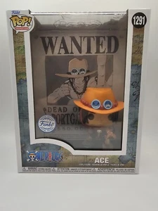 Funko POP! One Piece Ace #1291 - Ace Wanted Poster Limited Funko Exclusive - Imagen 1 de 4