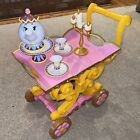 Disney Belle's Tea Cart Play Trolly Beauty And The Beast Mrs Potts Chip