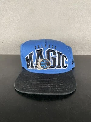 Orlando Magic Mitchell & Ness HWC Snapback Hat Cap Team Logo NBA Contrast S/M - Image 1 of 4