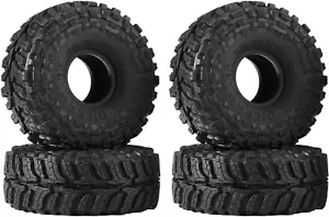 Super große Soft Sticky 1.0 Crawler Reifen 57 * 26 mm für 1/18 1/24 RC Crawler Auto - Bild 1 von 11