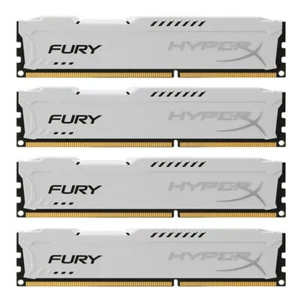 32GB (4 x 8GB) DDR3 1600 (PC3 12800) Gaming Memory HX316C10F/8 for Desktop White - Picture 1 of 5