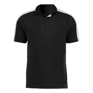 Augusta Sportswear - Polo Vital bicolor para hombre - 5028 - blanco y negro - 4XL - Imagen 1 de 6