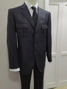 ROCHA JOHN Jacket black size 42R USA - Picture 1 of 21