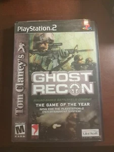 TOM CLANCY'S GHOST RECON ADVANCED WARFIGHTER - Playstation 2 PS2, CIB W/ MANUAL - Picture 1 of 1