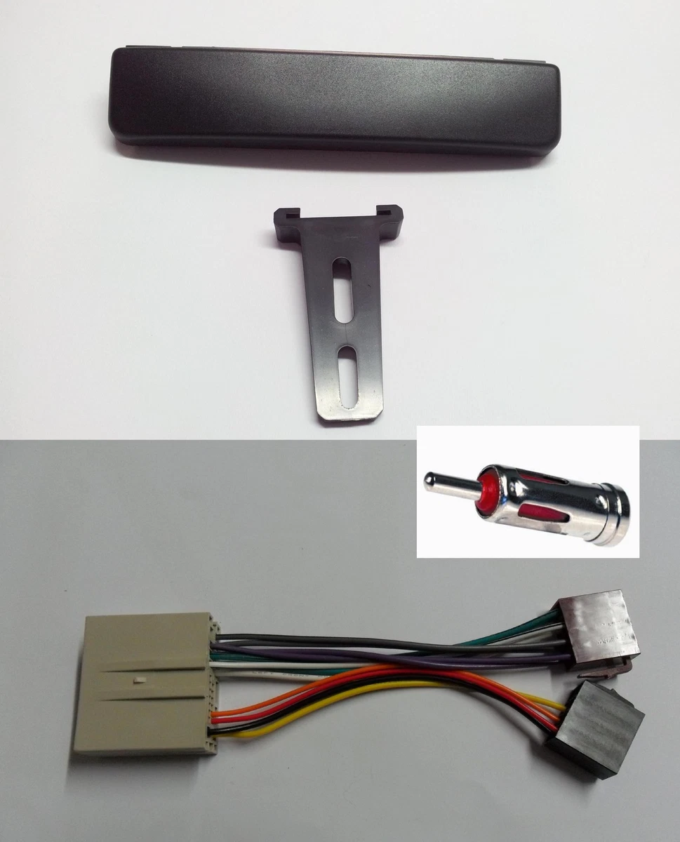 MASCHERINA AUTORADIO 1 DIN CON CASSETTO FORD TRANSIT DA 2007 A 2013 - Foto 6