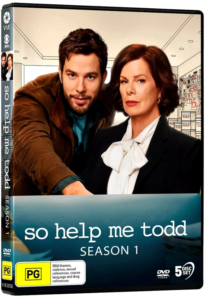 So Help Me Todd: Season 1 (DVD, 5-Disc set) NEW & SEALED - Image 1 of 1
