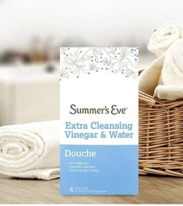 Summer's Eve Douche, Extra Cleansing Vinegar & Water, 4.5 Fl Oz Each, 6 Units (4 - Picture 1 of 2