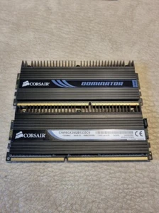 Kit 2 barrettes de RAM PC Corsair Dominator kit 2x4GB (8GB) DDR3 1333MHz - Foto 1 di 1