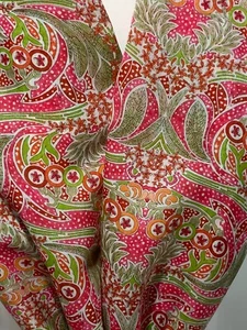 100% Silk Scarf ~ Created with Liberty Of London Megs Garden Chiffon ~ 65x210cm - Bild 1 von 12