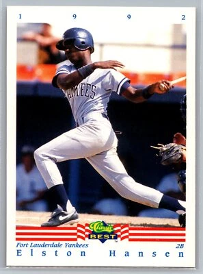 Elston Hansen 1992 Classic Best Set Break BASEBALL #148 Fort Lauderdale Yankees - Image 1 of 2