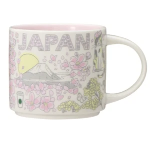 Starbucks Japan Limited Been There Spring Sakura Cherry Blossom Mag414 ml 2025 - Imagen 1 de 6