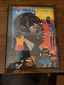 New Yorker January 20 2020 "Martin Luther King" Cover Only Framed 8.5 X 11 - Picture 1 of 1