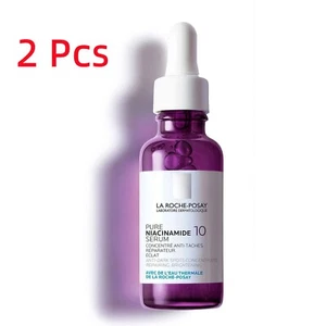 2x 30ml La Roche-Posay Pure Niacinamide 10 Suero Ácido Hialurónico Suero Antienvejecimiento+ - Imagen 1 de 8