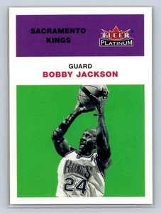 2001-02 Fleer Platinum #69 Bobby Jackson Sacramento Kings - NM/MT - Picture 1 of 2