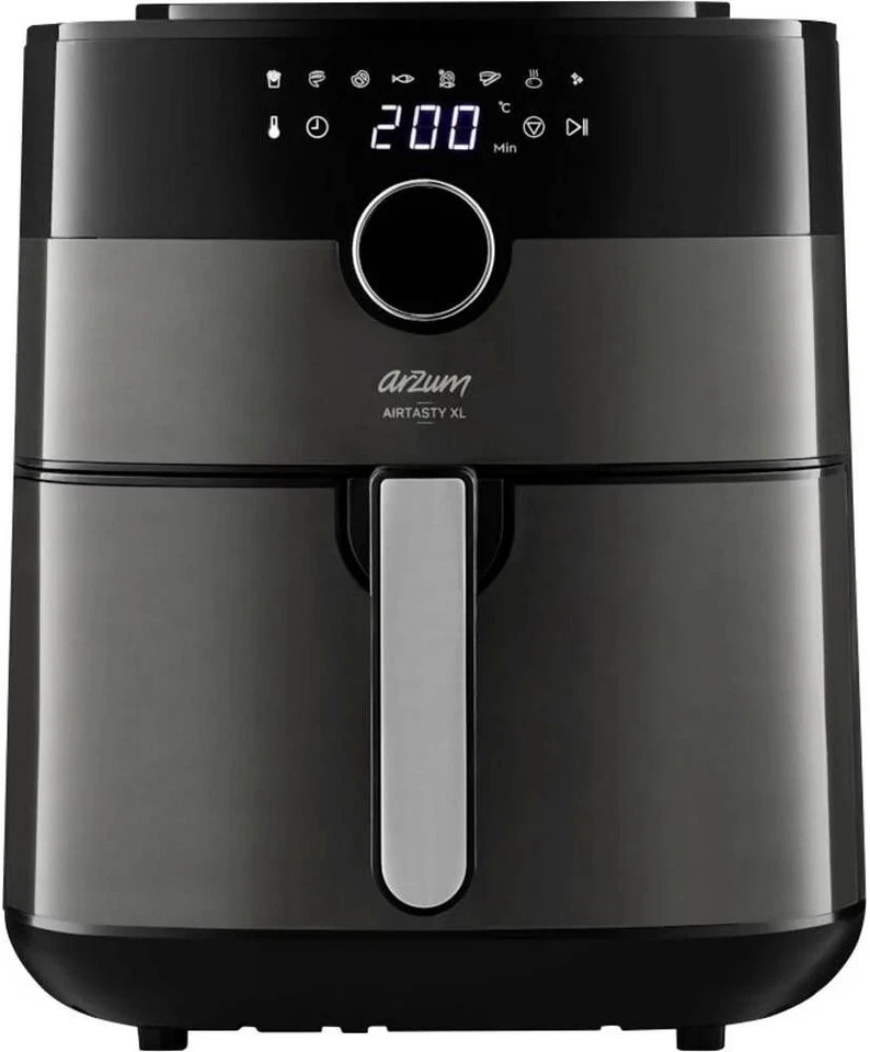 arzum Heißluftfritteuse Airfryer 6 Liter Display 8 Programme1750 Watt 1724105