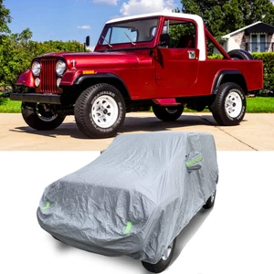 Cubierta completa de coche de 2 puertas impermeable lluvia polvo exterior para Jeep Wrangler CJ YJ TJ - Imagen 1 de 12