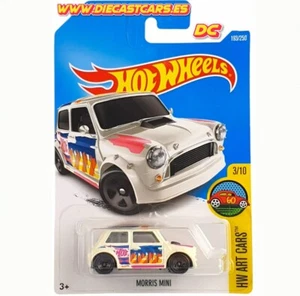 Hot Wheels MINI MORRIS White - HW Art Cars 2016 - Diecast 1:64 NEW - Imagen 1 de 3