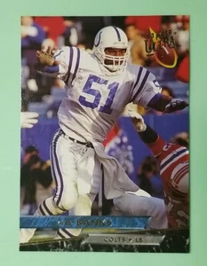 Ultra Football Card #177 1993 Chip Banks - Indianapolis Colts - Imagen 1 de 2