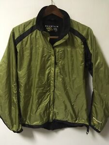 Mountain Hardwear Youth Full Zip Windbreaker Jacket Youth Size 10 Green