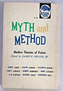 🍒 Myth & Method Modern Theories of Fiction Vintage 1969 Paperback 🍒 - Picture 1 of 4