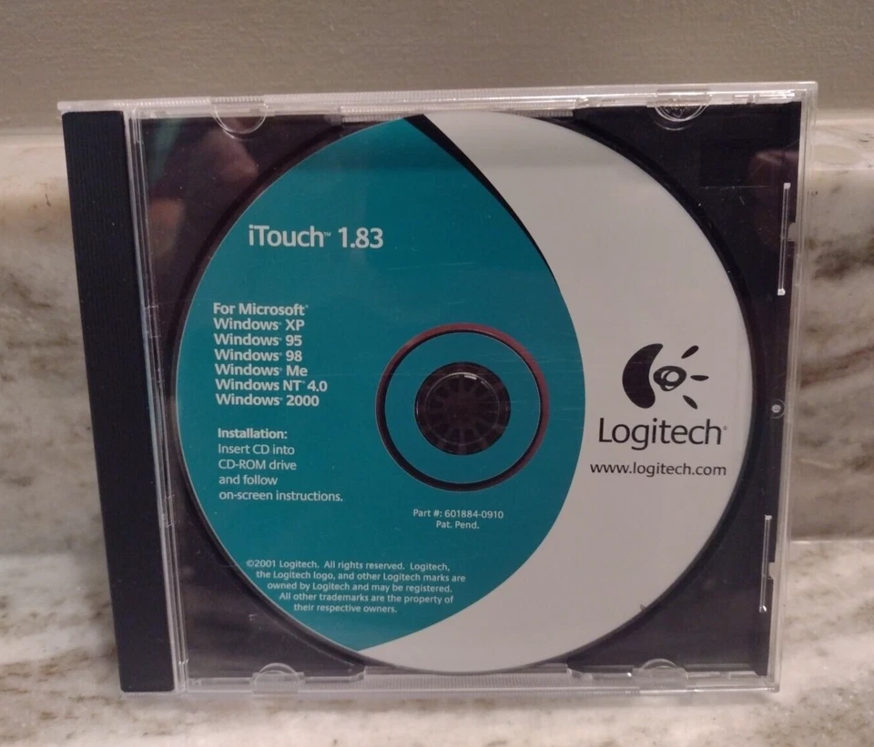 Logitech Itouch 1.83 : Control Center PC 2001 - Image 1 of 1
