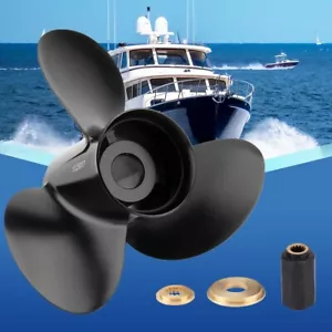 13 1/4 x 17 Boat propeller 13 Spline Fit Evinrude 40-140HP,Part No.765183,RH - Bild 1 von 8