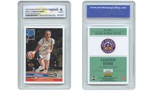 2024 Panini WNBA CAMERON BRINK Donruss Rated Rookie Card #RRR4 – GEM-MINT 10 - Picture 1 of 3