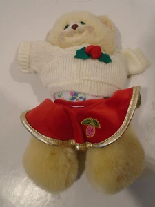 Vintage 1998 Fisher Price Mollyberry Plush Teddy Bear Briarberry Collection 10" - Picture 1 of 6