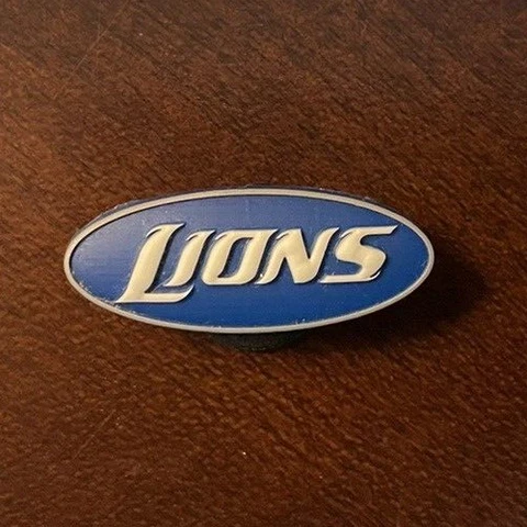 NFL Detroit Lions Jibbitz for Crocs Football Shoe Charms One Piece Cover