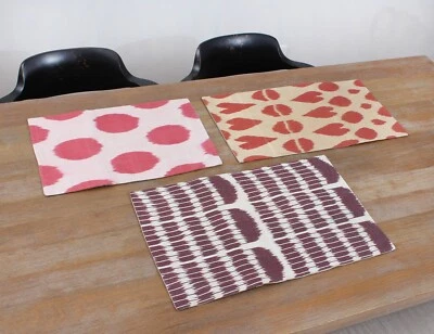 Ikat Pillow Cover Uzbek SET of 3 pcs 13.78" x 19.29" BrandNew FastShipment 16456 - Imagem 1 de 4