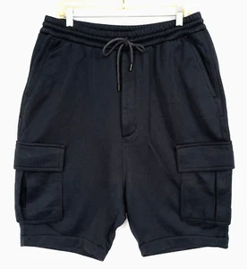 Pantalones Cortos Juun.J Bermudas Talla 50 Para Hombre Bolsillos Cintura Elástica Cordón Azul Marino - Imagen 1 de 8