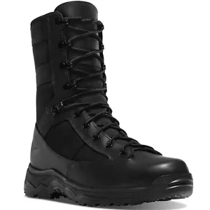 Danner 26411 Men's Reckoning 8" Black Hot Law Enforcement Combat Boots Shoes - Picture 1 of 5