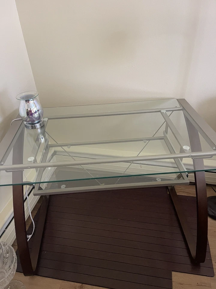 computer glass table top - Image 1 of 4