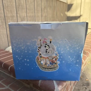 Disney Wonderful World Of Disney Snow Globe w/box music Brand New in Box - Picture 1 of 9