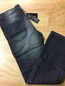 Boys' David Bitton Buffalo Jeans, Dark Grey - Picture 1 of 2