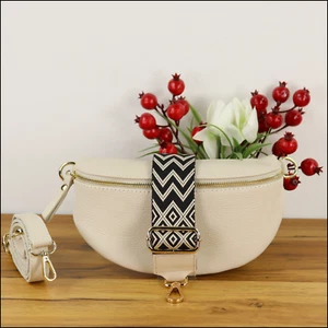 Umhängetasche Damen Leder, Bauchtasche Damen Stylisch, Crossbody Bag, Handtasche - Bild 1 von 11